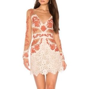 For Love and Lemons Matador Embroidered Tulle small s